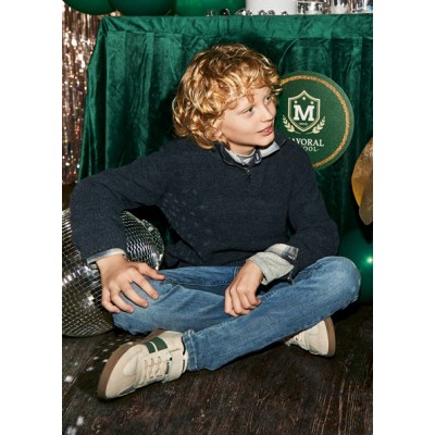 Basic slim fit jeans - JEANS 18Y