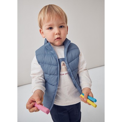 Pants, sweatshirt and vest set - BLUE 18M