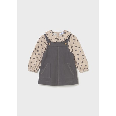 Σετ φούστα σαλοπέτα - ΓΚΡΙ 18M