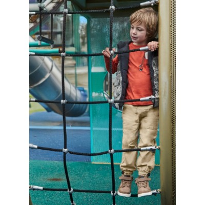 Parachute pants - BEIGE 4Y