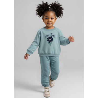 Φόρμα loose κέντημα - ΠΡΑΣΙΝΟ 3Y