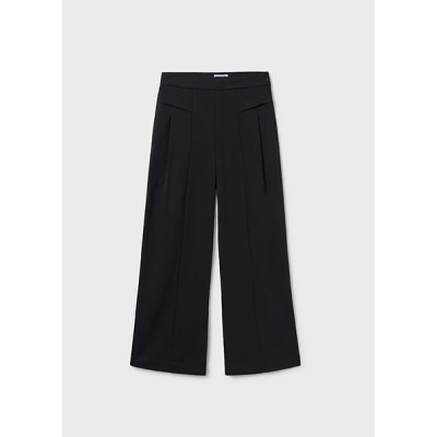 Παντελόνι μακρύ wide leg - ΜΑΥΡΟ 10Y