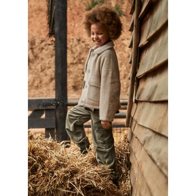 Παντελόνι μακρύ parachute - ΧAKI 16Y