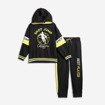 Φόρμα φούτερ - ΜΑΥΡΟ 6Y