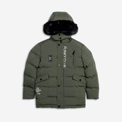 Τζάκετ με γούνα - ΧAKI 12Y