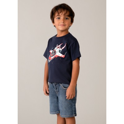 Βερμούδα τζιν 5τσεπη βασική - ΠΕΤΡΟΠΛΥΜΕΝΟ ΤΖΙΝ 4Y