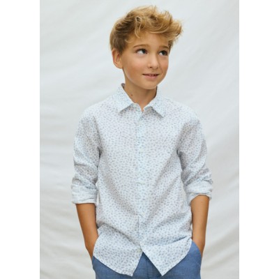 Πουκάμισο μακρυμάνικο γιακάς - ΣΙΕΛ 12Y