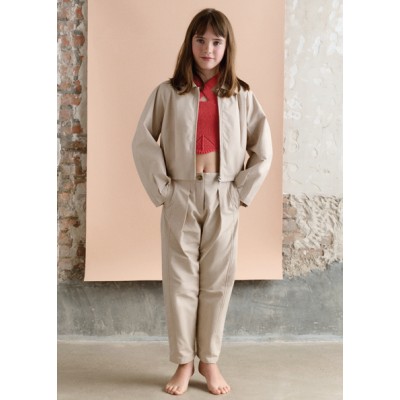 Παντελόνι μακρύ ίσιο καπαρτινέ - ΜΠΕΖ 16Y