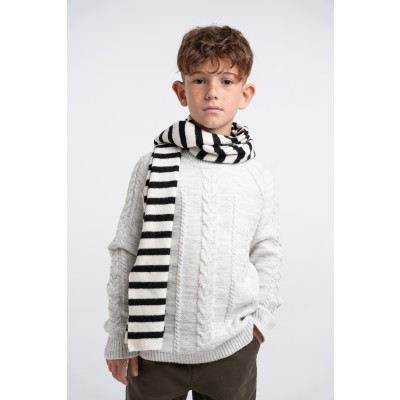 Μπλούζα πλεκτή - ΓΚΡΙ 6Y