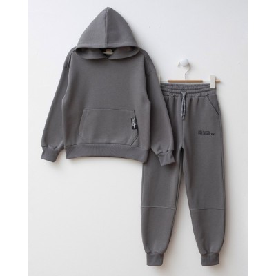 Σετ φόρμα - ΑΝΘΡΑΚΙ 7Y