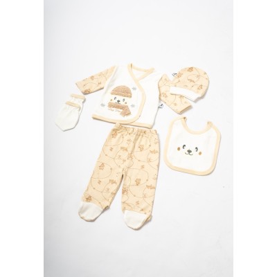 Σετ 5τμχ. βρεφικό - ΚΑΜΕΛ 3/6M