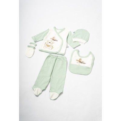 Σετ 5τμχ. βρεφικό - ΒΕΡΑΜΑΝ 0/3M