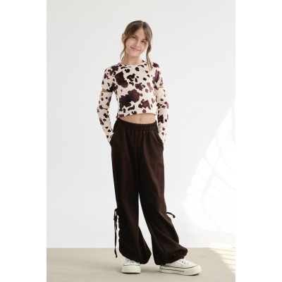 Παντελόνα μαύρη - ΜΑΥΡΟ 8Y