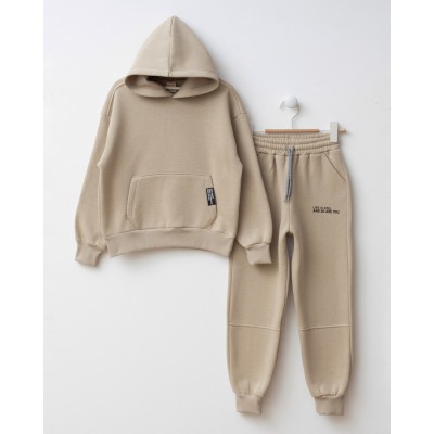 Jumpsuit set - BEIGE 13Y