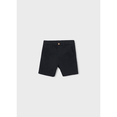 Βερμούδα chino καπαρτινέ βασική - ΜΑΥΡΟ 10Y