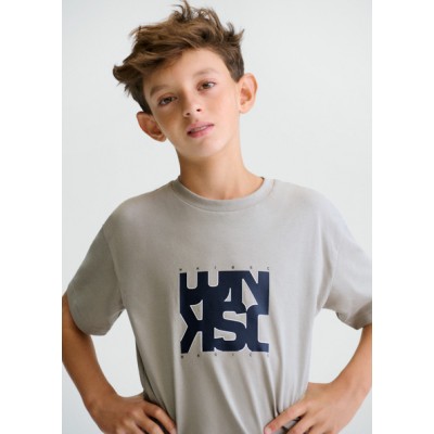 Μπλούζα κοντομάνικη βασική - ΚΑΦΕ 10Y