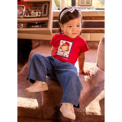 Παντελόνι μακρύ φαρδύ - ΤΖΙΝ ΣΚΟΥΡΟ 3Y