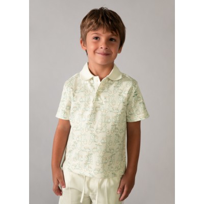 Πόλο κοντομάνικό σταμπωτό - ΚΡΕΜ 5Y