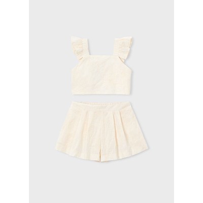 Σετ βερμούδα - ΕΚΡΟΥ 7Y