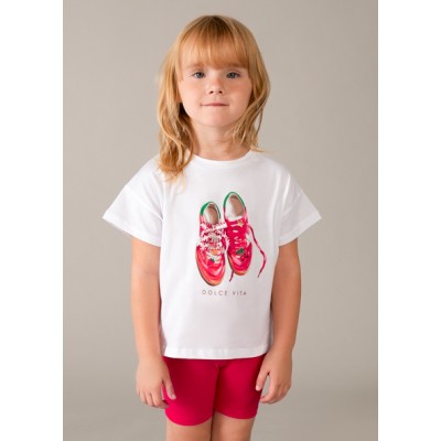 Cycling leggings set - RED 7Y