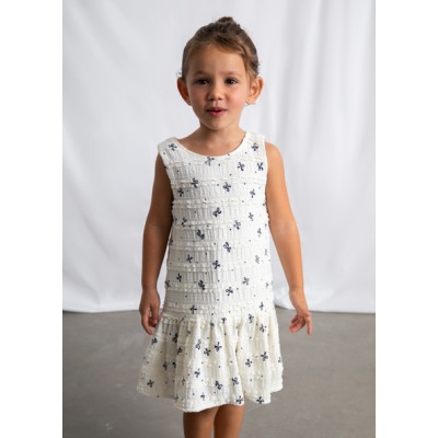 Φόρεμα μακό φαντασία - ΕΚΡΟΥ 7Y