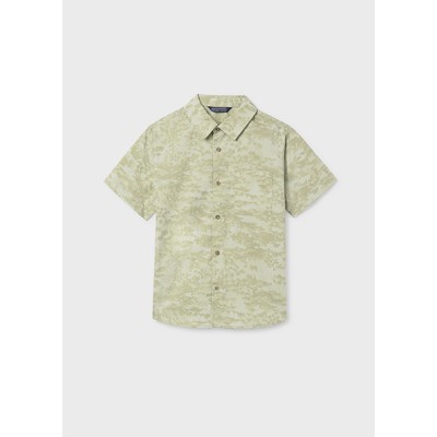 Πουκάμισο κοντομάνικο γιακάς - ΠΡΑΣΙΝΟ 10Y
