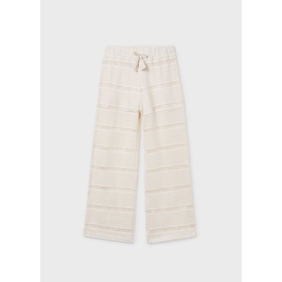 Παντελόνι μακρύ τύπου crochet - ΜΠΕΖ 8Y