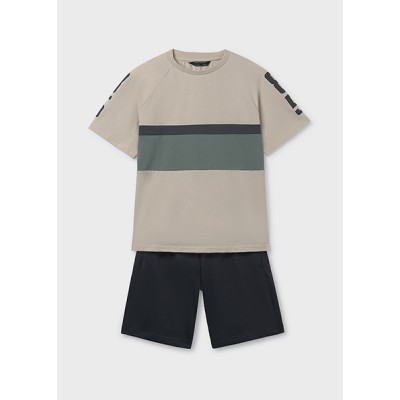 Σετ μακό στάμπα 85 - ΑΝΘΡΑΚΙ 14Y