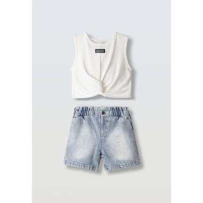 Σετ σορτς - ΛΕΥΚΟ 14Y