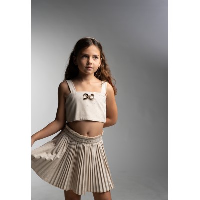 Σετ φούστα - ΕΚΡΟΥ 12Y