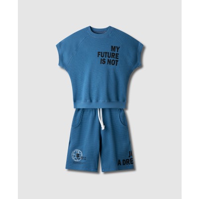 Σετ βερμούδα πικέ - ΡΑΦ 12Y