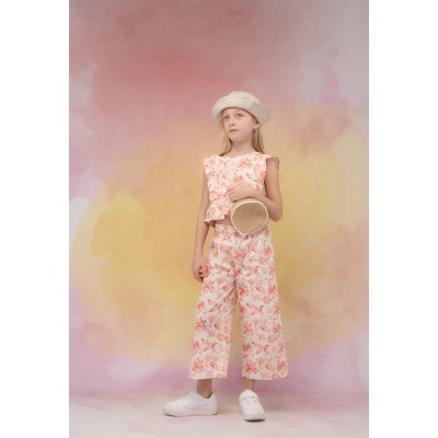 Σετ παντελόνα με τσαντάκι - ΚΟΚΚΙΝΟ 3Y