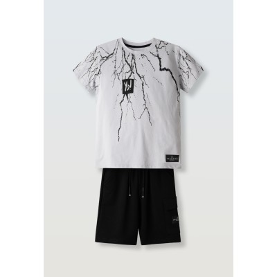 Σετ μακό - ΓΚΡΙ 14Y