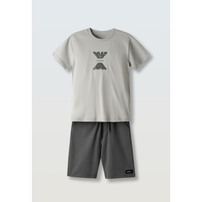 Σετ μακό - ΓΚΡΙ 14Y