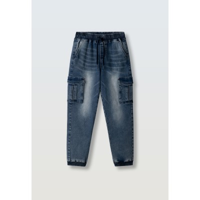 Παντελόνι τζιν κάργκο - ΤΖΙΝ 12Y