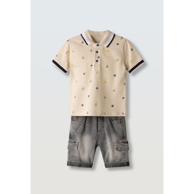 Σετ βερμούδα τζιν - ΜΠΕΖ 5Y