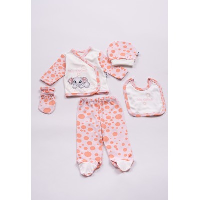 Σετ 5 τμχ. βρεφικό - ΣΟΜΟΝ 1M-3M