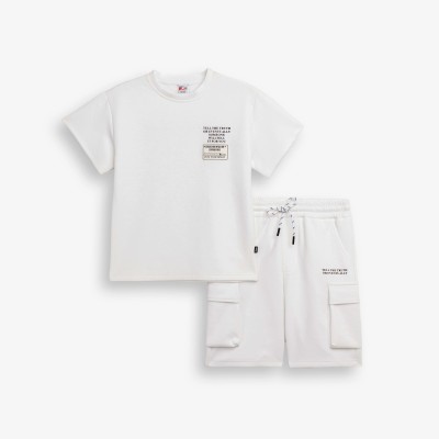 Σετ βερμούδα - ΕΚΡΟΥ 6Y