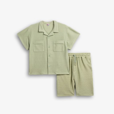 Σετ πουκάμισο βερμούδα - ΧAKI 12Y