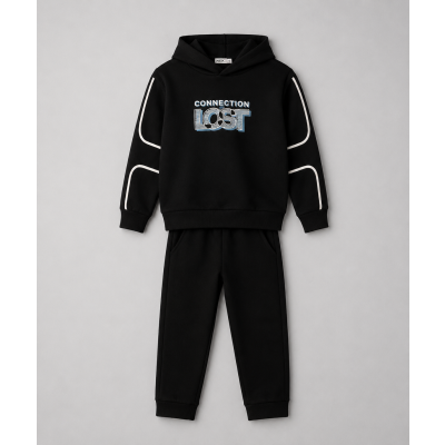 Tracksuit set - BLACK 8Y