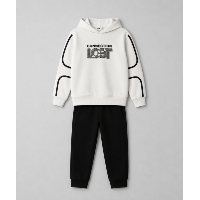 Tracksuit set - WHITE 8Y