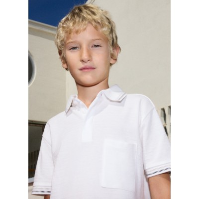 Πόλο κοντομάνικο τσεπάκι - ΚΡΕΜ 14Y