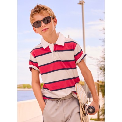 Πόλο κοντομάνικο - ΚΟΚΚΙΝΟ 10Y