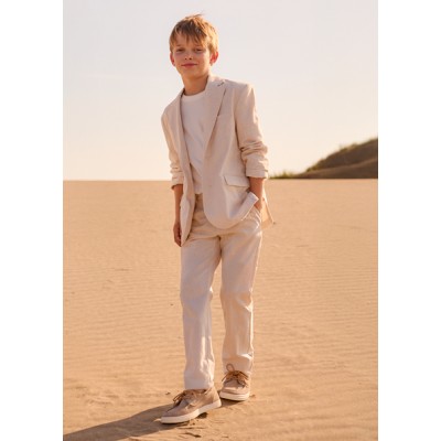 Παντελόνι λινό suitting - ΜΠΕΖ 10Y