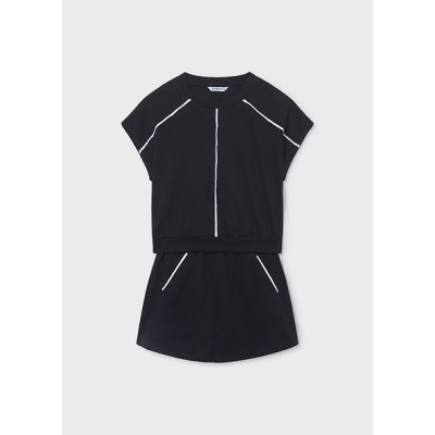 Σετ φούστα μακό - ΜΑΥΡΟ 8Y