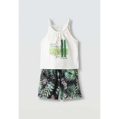 Σετ σορτς - ΠΡΑΣΙΝΟ 8Y