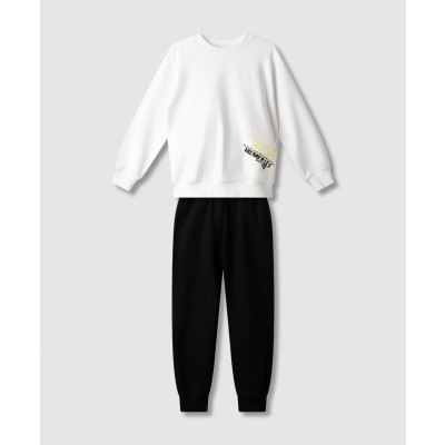 Σετ φόρμα ανοιξιάτικη - ΛΕΥΚΟ 14Y