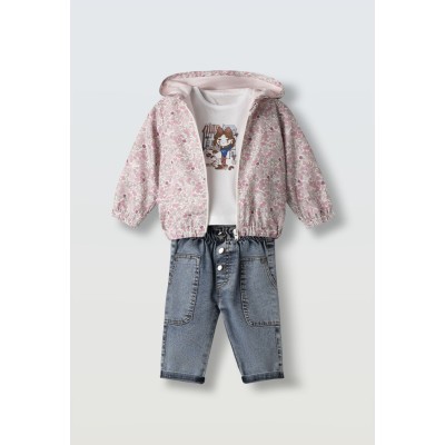 Σετ βερμούδα πουκάμισο 3τμχ. - ΧAKI 4Y