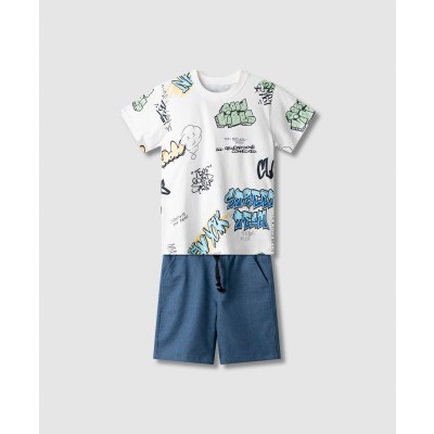 Σετ βερμούδα τζιν - ΤΥΠΟΣ 8Y