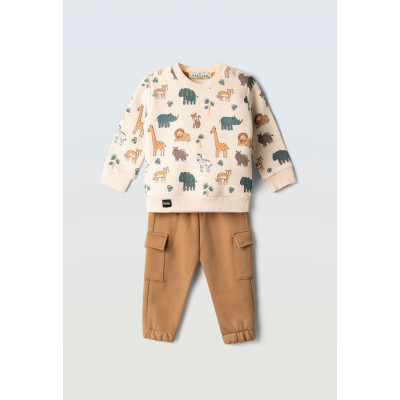 Σετ φόρμα βρεφική - ΧAKI 2Y